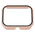 Miniatyrbild 4 av 5: Klockskyddsskal PC Härdat glas Fullt skydd Klockskärmsfodral för Haylou RS4 Sakura Rosa[C]