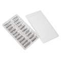 Miniatyrbild 4 av 5: Rörfriktionsstift Tryckstänger Stift Nitarändar för Urband Klips Remmar Spännen Tjocklek 1,2 mm[C]