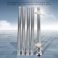Miniatyrbilde 3 av 5: Flaggstang, Flaggstang i rustfritt stål, Egnet for husgård Hage, Anti-rust Flaggstativ (sølv[C] Silver