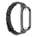 Miniatyrbilde 2 av 5: Smartklokke Armbånd Rustfritt Stål Solid Justerbar Beskyttende Utbytte Armbånd for Mi 7 NFC Svart[C]