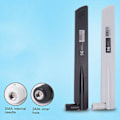 Miniatyrbillede 5 af 5: 2 stk 3G 4G 5G Antenne 600-6000MHz 18dBi Gain SMA Han for Trådløst Netværkskort Wifi Router Høj Signal(C)