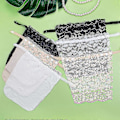 Miniatyrbild 2 av 3: 6 stycken Spets Clip-on Mock Camisole BH-inlägg - Spets Sekretesspaneler (C)