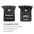 Miniatyrbild 3 av 5: L05A Skivbromsbelägg för Ultegra R8070, RS805, RS505, RS405 Cykeldel