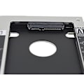 Miniatyrbild 3 av 4: 9,5 mm 2,5' SATA till SATA 2:a HDD SSD-enhetsadapterbricka Kit Kapsling Optisk Drivbåge för Laptop CD DVD-ROM Drivbåge