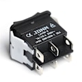 Miniatyrbillede 1 af 5: Mikro Elektrisk Kontrol Switch Samling Dobbelt Reset Switch LA158-2 10A 250V JDNN Vandtæt (HYYC)