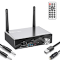 Miniatyrbillede 1 af 5: Bluetooth 5.3 Modtager Sender Stereo Lav Latency Aux 3.5mm Jack Optisk Trådløs Musik Lyd A