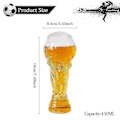 Miniatyrbild 2 av 4: VM-Ölburk 450ml Fotboll Ölburk Fotbollsformad Glas VM-Troféformad Ölburk