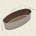 Miniatyrbild 4 av 5: Oval Non-stick Form för Bröd eller Cheesecake Bakning (C)