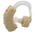 Miniatyrbillede 1 af 5: Venstre / Højre Høreapparat Mini Bag Øret Mini Stemmeforstærker Beige (C)