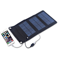 Miniatyrbild 5 av 5: Vikbar Solcellsladdare för Telefonbatteri, Utomhus, Resa, Vandring, Camping, USB 5V, Nödladdare, Bärbar Powerbank 1[C] Mini 1.5W-Not Fold