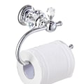 Miniatyrbillede 1 af 3: Crystal Series Messing Toiletpapirholder, Poleret Krom