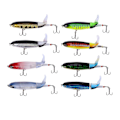 Miniatyrbild 1 av 5: 8 st Whopper Plopper 11cm 15g Flytande Popper Fiskebete Artificiellt Hårdbete Wobbler Roterande Ta