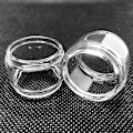 Miniatyrbilde 3 av 5: 10 stk Klare Bobleglassrør Mini Kopper For Zeus Sub Ohm Tank Reparasjonsdeler Tilbehør Transparent