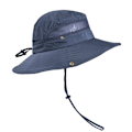 Miniatyrbild 2 av 5: Solhatt herr UV-skydd safarihatt sommar utomhus fiskarehatt grå