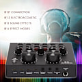 Miniatyrbild 2 av 5: V8 Ljudkort Audio Set Interface Extern USB Live Mikrofon Ljudkort Bluetooth-funktion för Co