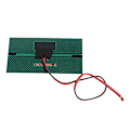Miniatyrbild 2 av 4: 3st DC 6V 1W Solpanel Cell Power Module Polykristallin Kisel Solpanel med 30cm Kabel (C)