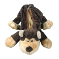 Miniatyrbild 1 av 4: Plushdjurs Pennfodral Kosmetisk Väska Skolmaterial Pennväska Nyhet Pennfodral Fylld Djurväska För Kontor Barn Monkey Length 27cm