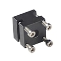 Miniatyrbild 1 av 5: Z044MT Metall 2-Positions Verktygsstolpe Svarv Verktygsstöd Fäste Metall Roterande Svarvtillbehör (C)