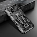 Miniatyrbilde 1 av 4: For OPPO Realme 8 / 8 Pro Armor Warrior Støtsikker PC + TPU Beskyttelsesdeksel (Svart) I6(FCC)
