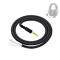 Miniatyrbilde 3 av 5: Hodetelefonkabel 3,5 mm hannkontakt lydkabel for Hyper X Cloud II Core Pro Cloudx -Stinger Revolver S