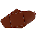 Miniatyrbillede 3 af 5: Universal Mænds Læder Mobiltelefon Holster Pung Talje Taske - 3 Farver Hk Coffee L