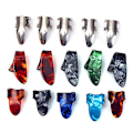 Miniatyrbild 2 av 5: 15 st Gitarrplektrum Tumme Fingerplektrum Metall + Plast I6(FCC)