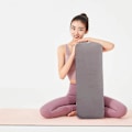 Miniatyrbild 3 av 5: Yogaboltstöd för Meditation och Stöd - Rektangulär Yogakudde - Yogatillbehör från Maskintvättbar