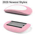 Miniatyrbillede 1 af 5: For Apple Magic Mouse 2 Skin Musætaske Blød Ultratynd Huddækning til Apple Pink