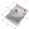 Miniatyrbillede 2 af 5: Rustfrit Stål 316 Løftering Lukelukke Håndtag Skab Båd Hardware
