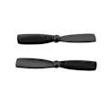 Miniatyrbild 3 av 5: 2x4st Svarta CW CCW Propeller Reservdelspropeller för MJX B3 Bugs 3 Mini RC Drönare (C)