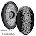 Miniatyrbillede 2 af 5: Udskiftningsørepude Kompatibel med Sennheiser RS100 RS110 RS115 RS117 RS119 RS120 HDR 120 - Krygv