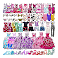 Miniatyrbild 1 av 4: 35 st Barbie Dockkläder Tillbehör Set Barbie Dock Klä Upp Klänning Mini Fairy Collection Kläder Rekvisita Slumpmässig Stil För Flickor Jul Födelsedagspresent