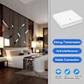 Miniatyrbild 3 av 5: Trådlös Smart Ljusbrytare RF 433MHz Belysningskontroll Intelligent Brytare AC 90-250V 10A Modul (1 W och 1 C)