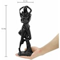 Miniatyrbild 4 av 5: Hartsfigur i Resin 28cm - Present till Bröllopsdag Jul - Kärleksfigur, Minimalistisk Staty Dekoration för Sovrum, Kontor (Svart 2)