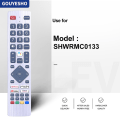Miniatyrbillede 4 af 4: Tib Shwrmc0133 Shwrmc0134 Fjernbetjening til Sharp Aquos TV 55bl3ea 65bl5ea Lc-40bl3ea Netflix Prime Youtube F-play Uden Stemme SHWRMC0134