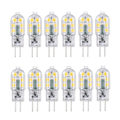 Pikkukuva 1 / 5: Tomshine G4 LED-lamput 12 kpl, lämmin valkoinen (C)
