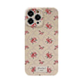 Miniatyrbilde 1 av 5: Vakkert blomstermobildeksel for iPhone 15 14 13 12 11 Pro Max XS XR 7 8 Plus SE2022 Myk silikon iPhone XS Max