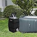 Miniatyrbillede 5 af 5: Til Dækning af Varmepumpe til Whirlpool, Vandtæt og Robust Dækning til Whirlpool-Pumpe, Spas og Pools - Forbedringsdele
