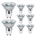Pikkukuva 1 / 5: 8 kpl GU10 halogeenivalaisimia 35W, 220V GU10 halogeenivalaisimet 2800K lämmin valkoinen