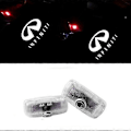 Miniatyrbild 2 av 5: 4 st LED-logoljus för Infiniti Välkomstljus Fx/G/M/Ex/Qx60/Qx70/Q60/Q70/Q50 Dörrprojektorljus