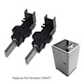 Miniatyrbild 2 av 5: Whirlpool Tvättmaskin Motor Kolborstar med Hållare - 2st/set L94mf7 (HYYC)