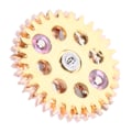 Miniatyrbild 4 av 5: Automatisk Fyra Hjul Urverk Ersättningsdel Urmakare Tillbehör[C]