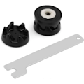 Miniatyrbilde 5 av 5: 3 stk Koblinger 9704230 Kompatibel med Kitchenaid KSB52/KSB5/5KSB52/5KSB5, Kitchenaid Reservedeler med Fjernelsesverktøy -Sy