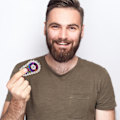 Miniatyrbilde 2 av 5: Sykkelkjede Gir Fidget Spinner Metall Tannhjul Kjede Fidget Dekompresjonsleke 2024 multicolor