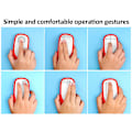 Miniatyrbild 3 av 5: Skin för Apple Magic Mouse 2 - Mjukt, Ultratunt Skydd för Apple Black