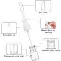 Miniatyrbilde 2 av 5: 5ml Nesesprayflaske Nesepumpe Sprayer Påfyllbar Reise Størrelse (5ml, 20 stk) (a-1b) 5ML
