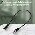 Miniatyrbilde 2 av 5: 3,5 mm til RJ9 Adapterkabel for Kontortelefon Headset (C)