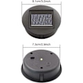 Miniatyrbild 2 av 5: 4-pack Solcellslampor Ersättning med LED-lampor, Solcellstaklampa Ersättning, LED Solpanel Sha (C)
