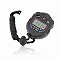 Miniatyrbild 1 av 3: Digital Handhållen LCD Kronograf Sport Stoppur Timer Stoppklocka (C)