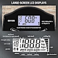 Miniatyrbild 5 av 5: Greppstyrketestare, 180 kg Digital Handdynamometer Greppstyrkemätare USB LCD-skärm Hand